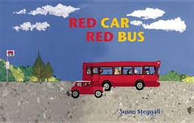 red car red bus